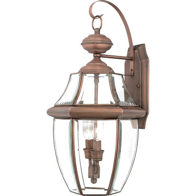 Lanterne murale d'extérieur à 2 ampoules H 20 po Newbury