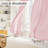 Non-See-Through Privacy Sheer Curtains 2 Panels, 52" Wide Grommet Window Curtains Drapes for Living Room Bedroom- Home Decoration Light Filtering Elegant Window Drapes-2128854459-2131170497