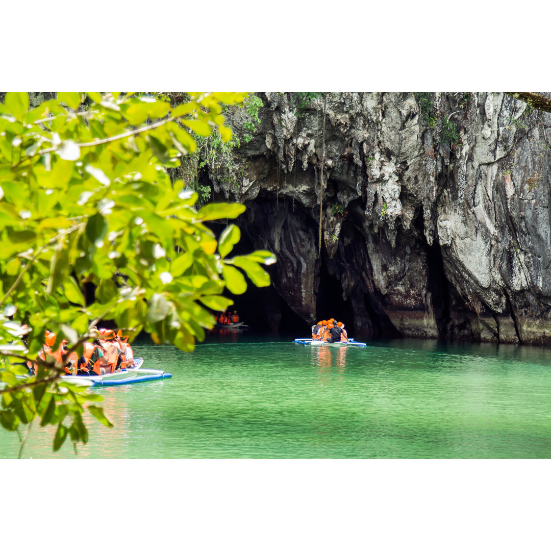 Leinwandbild Der unterirdische Fluss von Puerto Princesa