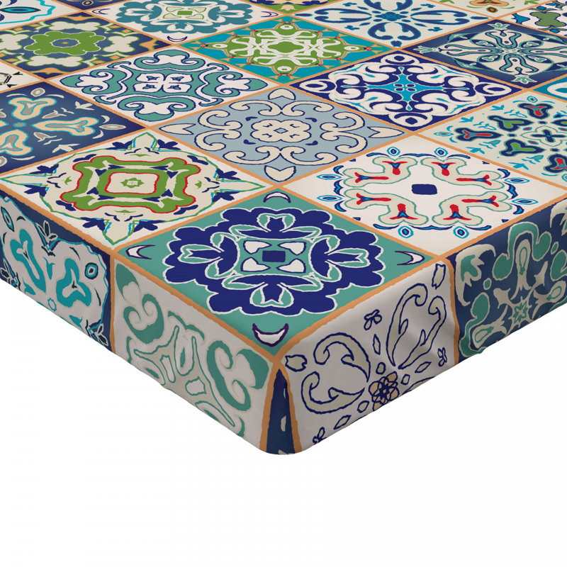 Microfiber Patchwork Fitted Sheet, Full Fitted Sheet