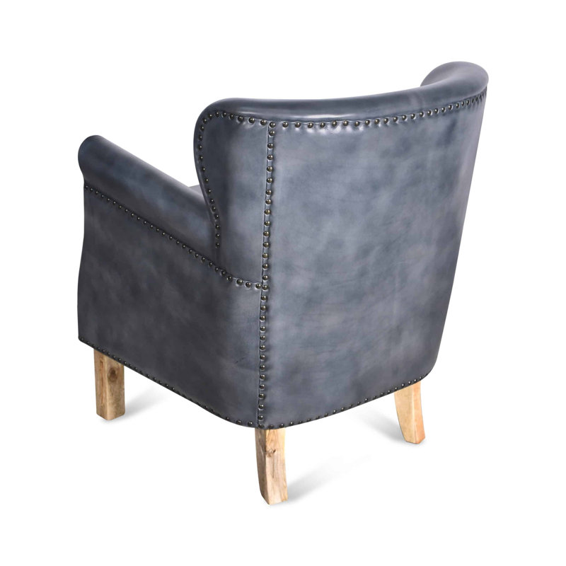 Banas Upholstered Armchair, Grey
