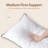 Down Blend Medium Support Pillow (Set of 2)-1920503751