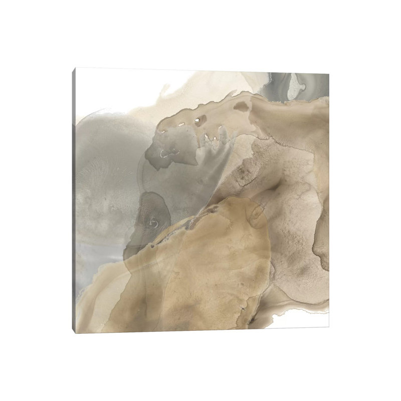 Tectonic Drift III by June Erica Vess - Wrapped Canvas Painting, 30.48 cm H x 30.48 cm W