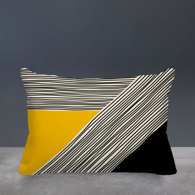 Cassie Spun Polyester Reversible Throw Pillow
