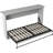 Gray Folding Twin Bed - Robust, Space Maximizing Cabinet, Stable, Optimizing