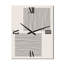 Minimal Compostions géométriques de formes élémentaires XX - horloge murale abstraite-196114725