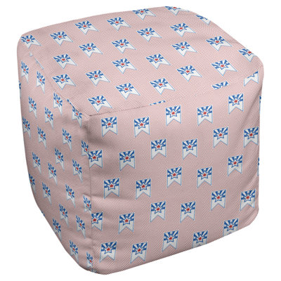 Upholstered Polyester Ottoman