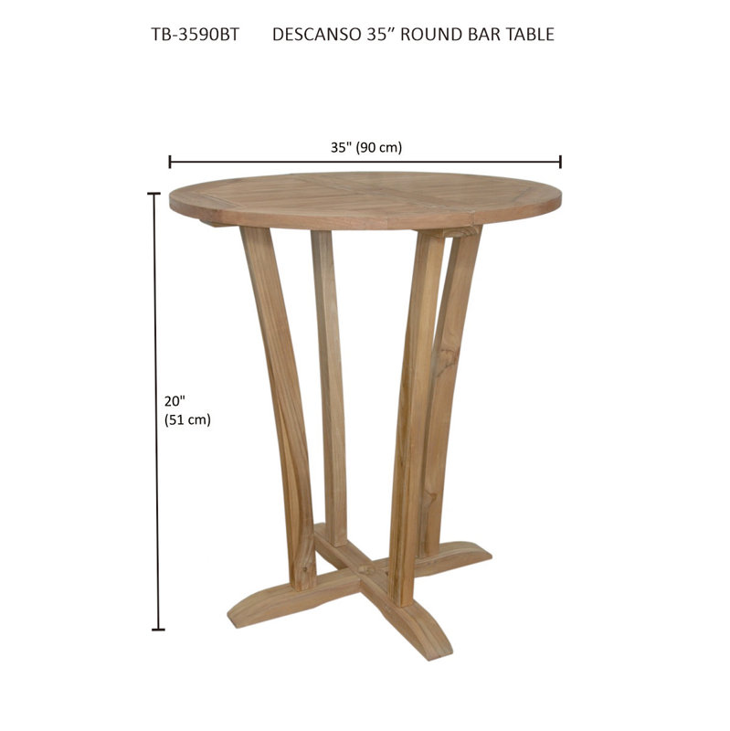 Descanso Sedona 5 Piece Teak Dining Set