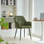 Chenille Fabric Dining Chair-1905099786