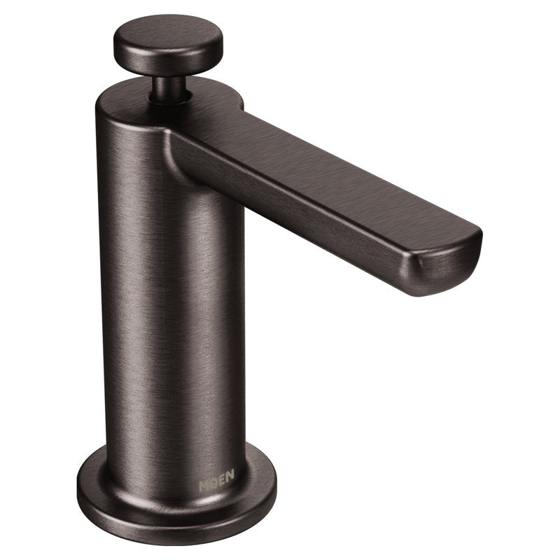 Soap Dispenser, Black Stainless