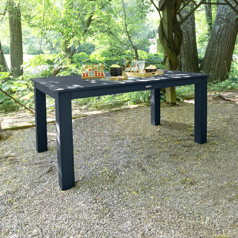 Table de salle à manger Highlawn, H 36 po x l 42 po x P 72 po, Bleu fédéral