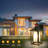 Chilverton Outdoor Wall Light Dusk to Dawn Motion Sensor Aluminum Black Lantern Porch Light Fixture