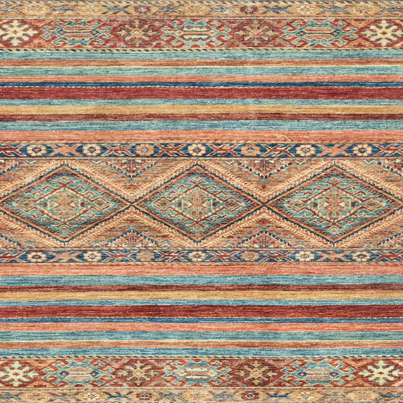 Tapis abstrait moderne 2443, Carré 6 pi
