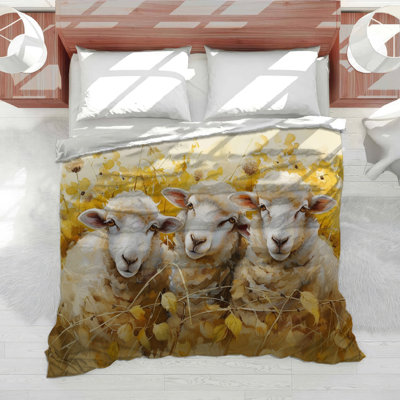 Édredon en mélange de coton Sheep Animal