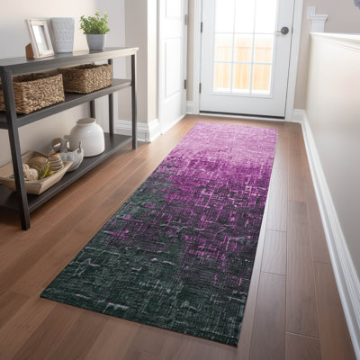 Tapis intérieur / extérieur rose Sorella 