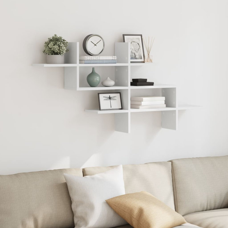Reut Floating Shelf, White