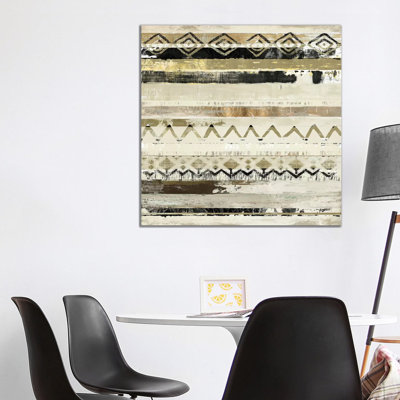 African Patchwork I 1 Piece Wrapped Canvas Painting