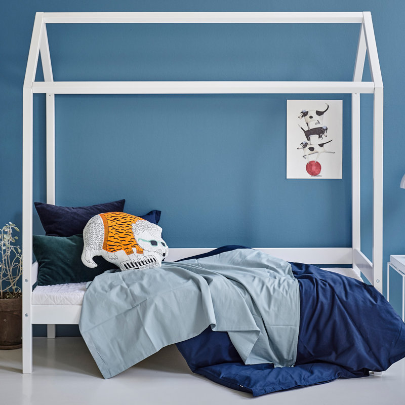 ECO Comfort European Toddler (70 X 160cm) Standard Bed House Beds, White