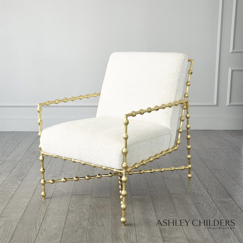 Elder Lounge Chair-Gold Leaf-Avoletta