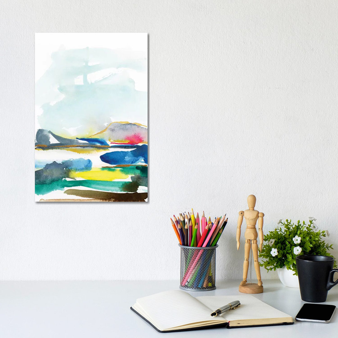 Abstract Landscapes by Joy Ting - Wrapped Canvas Gallery-Wrapped Canvas Giclée