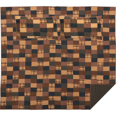 Patriotic American Traditional Cotton Patchwork Quilt