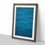 Smooth Ocean in Abstract - Picture Frame Graphic Art Print-55725841-55725842