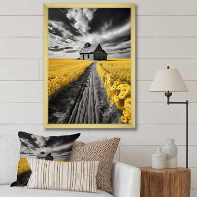 «Tolima Barn Country Legacy Pointillism IV», reproduction sur toile