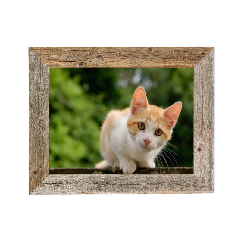 Cadre photo rustique en bois, 18 po x 24 po