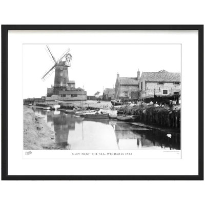 Cley-Next-the-Sea, Windmill 1933 by Francis Frith - Single Picture Frame Print