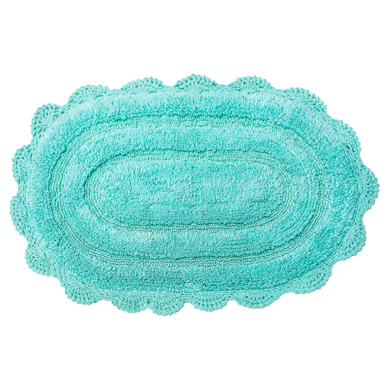 Casanova Non-Slip, Turquoise, 34" L x 21" W