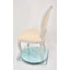 Chaise d’appoint rembourrée en lin king louis Frady-274149225
