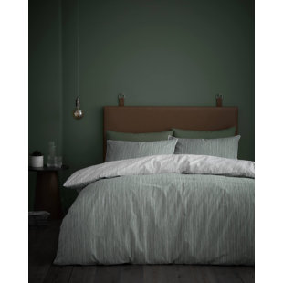 Rupert Cotton Stripe Duvet Cover Set With Pillowcases
