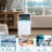 Shinco 10,000 Btu Portable Air Conditioner, Portable Ac Unit With Built-in Cool, Dehumidifier & Fan Modes For Room Up To 300 Sq.ft, Rc, Wi-fi Enabled, 24 Hour Timer, Window Kit