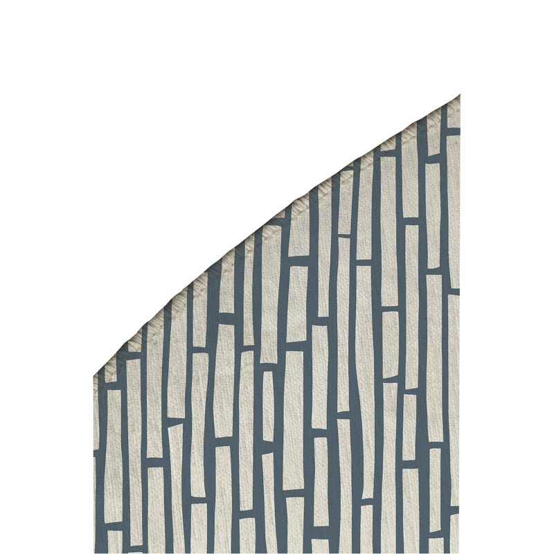 Cultural Rows Non-Slip Outdoor Rug, Round 5'