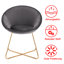 Liverman 44cm H Velvet Upholstered Side Chair-563209640