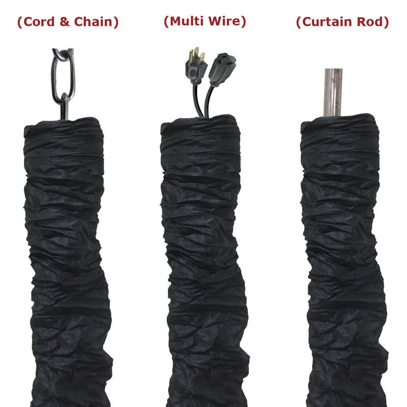Housse pour cordon Royal Designs, Noir