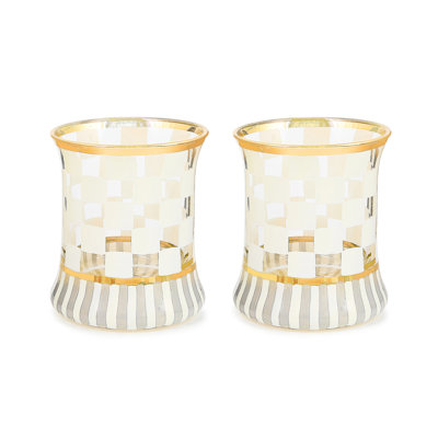 Carnival White Tumbler Glass