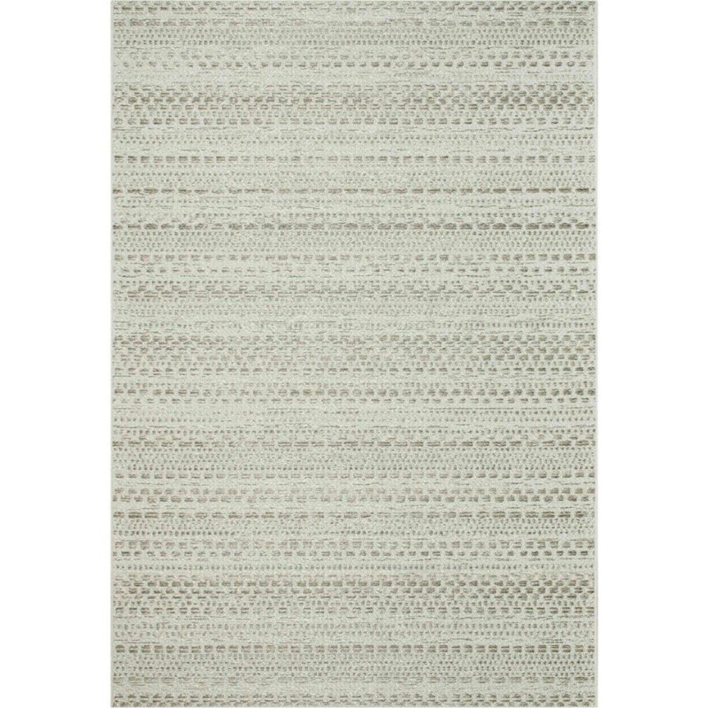 Dorinda Striped Indoor / Outdoor Area Rug, Rectangle 120 x 170cm