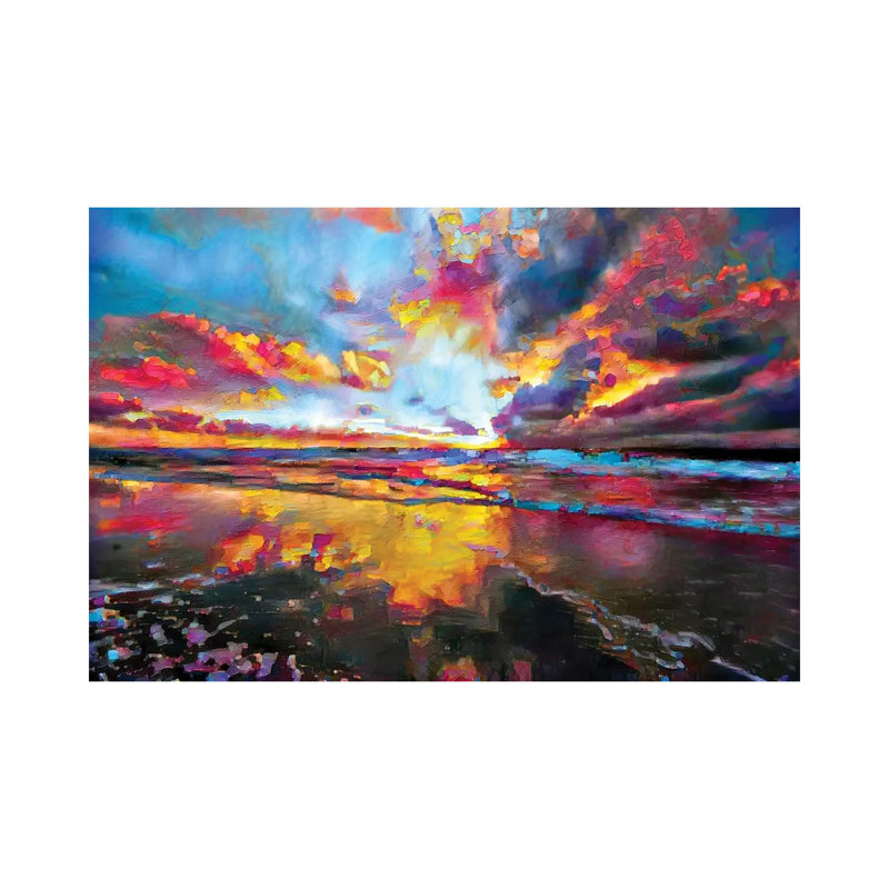 Break Through by Heather Offord - Wrapped Canvas Painting
