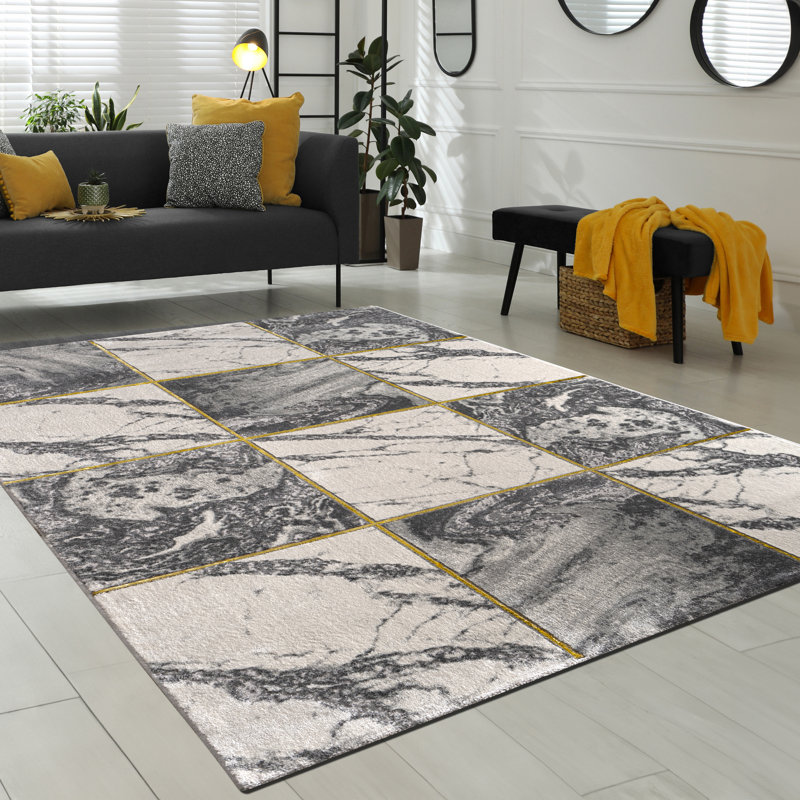 Alaaya Abstract Indoor Rug, Rectangle 7'10" x 11'2"