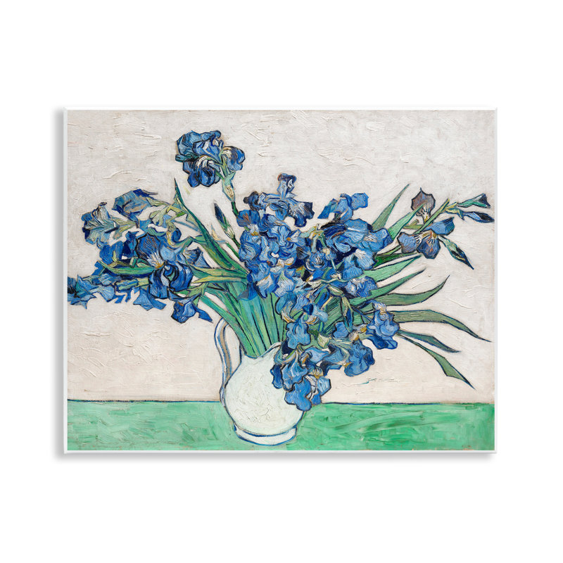 Plaque murale Expressionist Iris