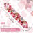 Valentines Day Table Runner 72 Inches Long Embroidered Heart Décor