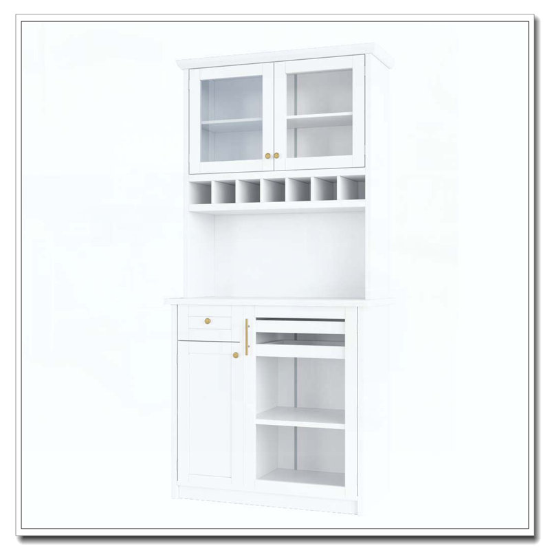 Buffet sur pied Farmhouse, Blanc