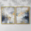 FLORAL Series CCCCXIX - Reproduction encadrée de qualité supérieure - prêt à être accroché - aucun clou requis - aucun clou requis-770400411-770400356