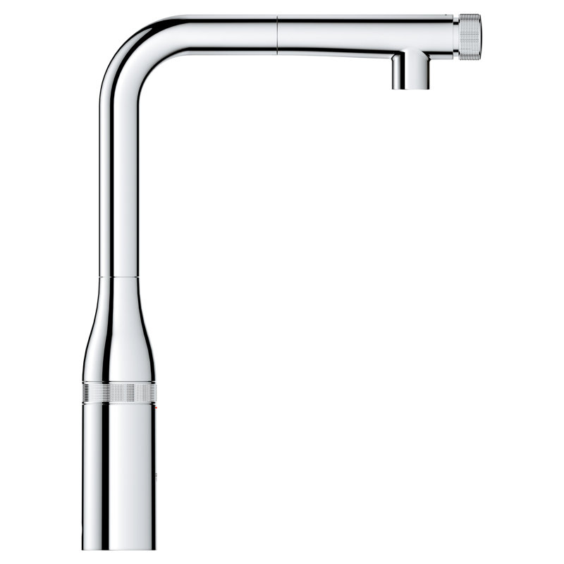 Essence New Pull Out Touch Bar Faucet, Starlight Chrome