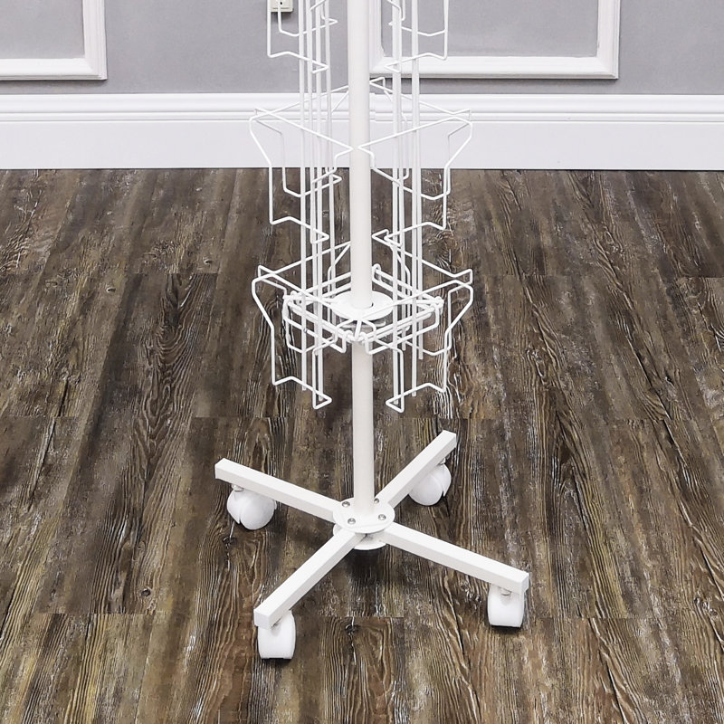 24-Pocket Vertical Greeting Card Display Rack