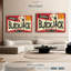 «Retro Blackjack Sign» sur toile-1121413553