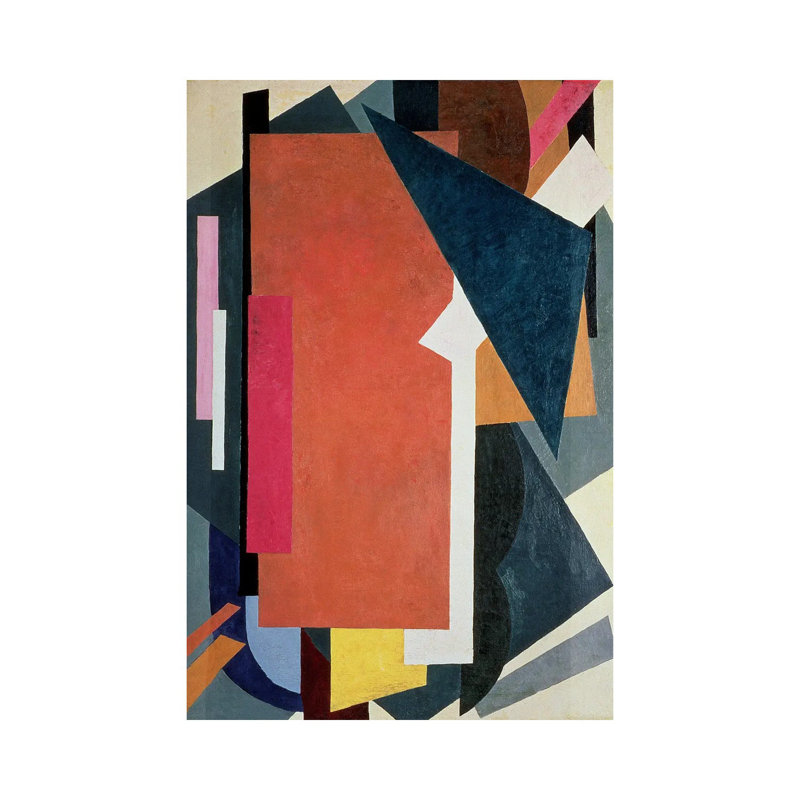 Toile en métal Steemplix - Painterly Architectonics, 1916-1917 par Lyubov Popova