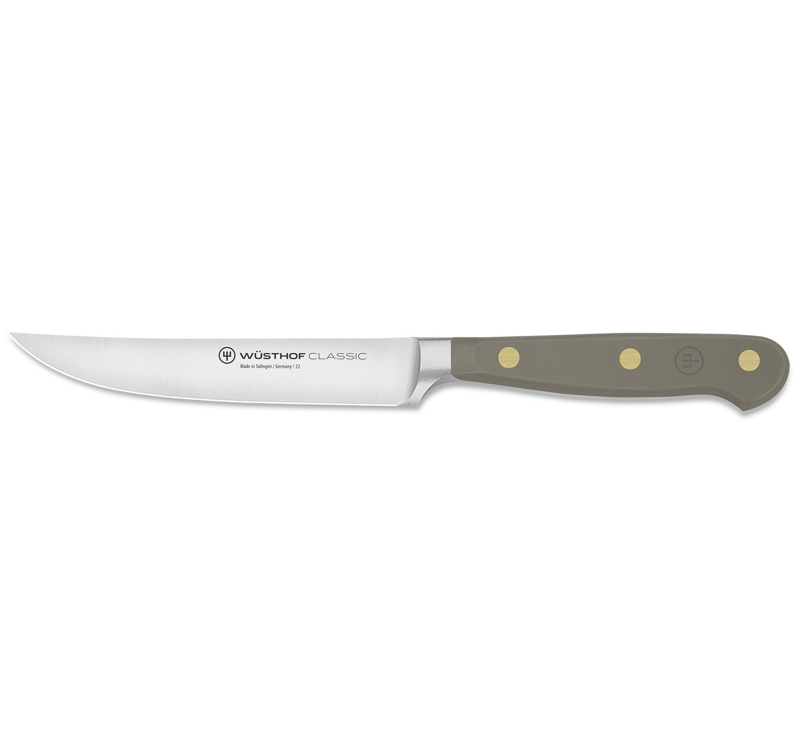 WÜSTHOF German Classic Color Velvet Oyster 4.5" Steak Knife