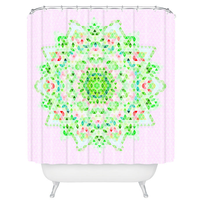 Geometric Shower Curtain